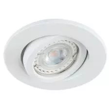 Foco Embutido Basculante GU-10 Blanco Ø107mm IP20 VTEC