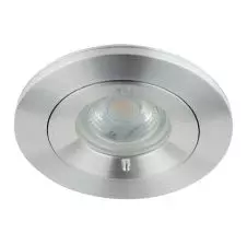 Foco Embutido Circular Fijo GU-10 Aluminio Ø79mm IP54 Aluminio VTEC