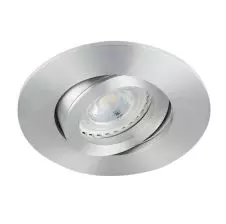 Foco Embutido Circular Basculante GU-10 Aluminio Ø102mm IP20 Aluminio VTEC