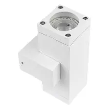 Foco Sobrepuesto Fijo a Muro Bidireccional GU-10 Blanco IP54 BOK OUT 3 VTEC