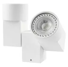 Foco Sobrepuesto Doble Dirigible 2xGU-10 Blanco IP20 OX.1B VTEC