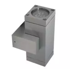 Foco Sobrepuesto Fijo a Muro Bidireccional GU-10 Gris IP54 BOK OUT 3 VTEC