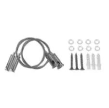 Kit De Suspension P/Luminaria Lineal Led 2pcs Ls5270sdzj