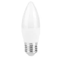 Lampara Vela LED 3W E27 3000K 240lm 220-240VAC VTEC