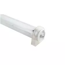 Luminaria Hermetica Cilindrica Para Tubos Fluorescentes T5 2x28w Ip67 Ik7 Tr3 (Tub. No Incluidos) 1200mm