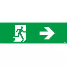 Pictograma Hombre Flecha Derecha P/Signal Led