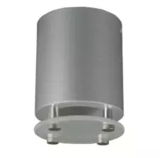 Plafón Aluminio Redondo C/Vidrio Gu10 Mod.Xf9012