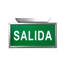 Señalética De Emergencia LED Box Cielo (SALIDA) 3Hrs IP20 VTEC