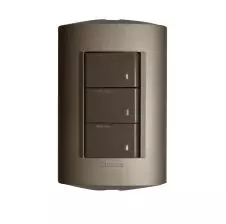 Interruptor Triple 9/32 10A Modus Style Terra AE2300EGTI BTICINO