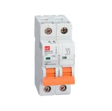 Interruptor Automatico Bipolar 2x 6a Curva B Ruptura 10ka