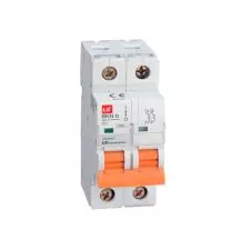 Interruptor Automatico Bipolar 2x63a Curva C Ruptura 10ka