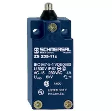 Interruptor Final De Carrera Boton Fijo Cuerpo Metálico