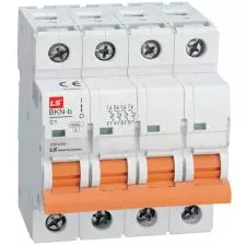 Interruptor Automatico Tetrapolar 4x20a Curva C Ruptura 10ka