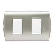 Interruptor Doble 9/15 10A Modus Style Perla AE2200EBNA BTICINO