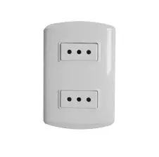 Ench.Emb.Doble 10a 250v. Bco.1208bn Modus Plus Armado(A) BTICINO