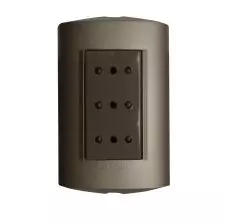 Enchufe  Triple 2P+T 10A Modus Style Terra AE2113E3GTI BTICINO