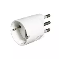 Adaptador Schuko 2p+T 16 Amp. 250v Bco. S3624d(A) BTICINO