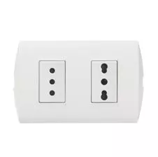 Enchufe Doble 2P+T 10/16A Modus Style Blanco AE2288EB BTICINO