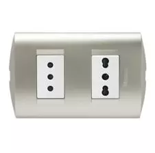 Enchufe Doble 2P+T 10/16A Modus Style Perla AE2288EBNA BTICINO