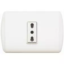 Enchufe Simple 2P+T 10/16A Modus Plus Blanco 1180BN BTICINO