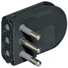 Enchufe Macho Profesional 2P+ T 10A 250V Gris S2495tge BTICINO