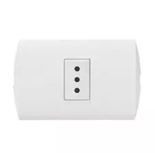 Enchufe Simple 2P+T 10A Modus Style Blanco AE2113E1B BTICINO