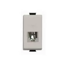 Modulo Enchufe RJ-11 Matix Beige AM5982CBE Modulo Enchufe RJ-11 Matix Beige AM5982CBE