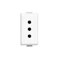 Modulo Enchufe 10A Matix Blanco AM5113