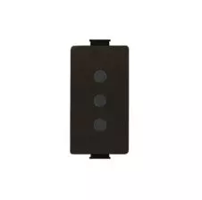 Modulo Enchufe 2P+T 10A Matix Gris Moro AM5113CG BTICINO