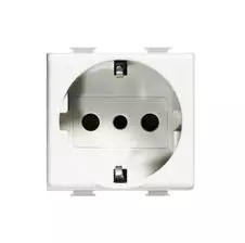 Toma Schuko 2P+T 10A Matix Blanco AM5440/3 BTICINO