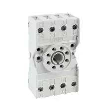 Base Para Relé Octal Pz8 Con Clip Pz11-0031(592005)