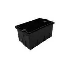 Caja Embutida Plástica Rectangular 5/8 Libre De Halógeno Hormigon Gr12303 GEROS