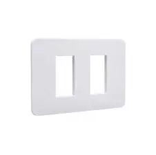 Placa 2MOD Blanco MatixGO JA4803M2JW BTICINO