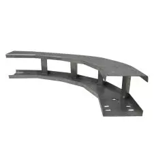 Curva V/Int.200x100mm X 1.2mm P/E.P.C Galv