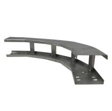 Curva V/Int.300x100mm X 1.2mm P/E.P.C Galv