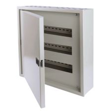 Tablero Metálico Sobrepuesto 3x16cc 440x600x115mm RAL 7035 TIBOX