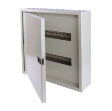 Tablero Metálico Sobrepuesto 2x16cc 440x450x115mm RAL 7035 TIBOX