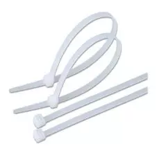 AMARRA CABLE PVC BLANCA UL 760 x 9.0mm Bolsa 10und GENERAL CONNECTORS
