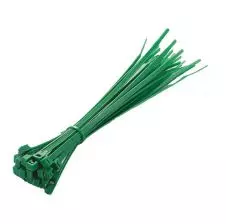 Amarra Cable Pvc Verde Ul 100 X 2.5mm B-100u