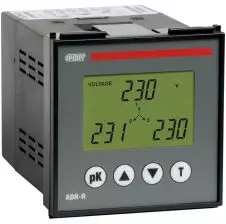 Analizador De Red Adr-R E 72x72mm Lcd Rs-485