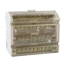 Barra Repartidora Tetrapolar 4 Polos 11 Contactos 100a