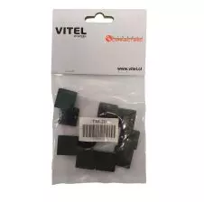 Bases Adhesivas Negra 20x20mm para amarra cable bolsa 10 Und.