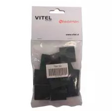 Bases Adhesivas Negra 30x30mm para amarra cable bolsa 10 Und.