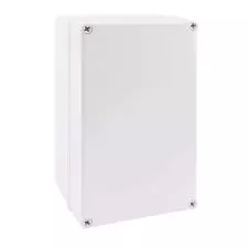 Caja Estanco 380x280x180 Ip65 Gris Con Placa