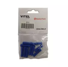 Conector Aislado Azul 16-14 Awg(1.5mm²-2.5mm²) X 10 Unidades GENERAL CONNECTORS