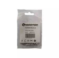 Ferrules Sin Aislación Para Cables De 0.5mm²