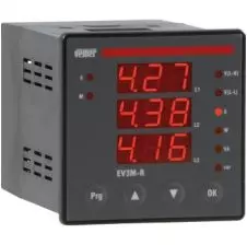 Multimetro Digital Panel 72x72mm Ev3m-R Ve334900