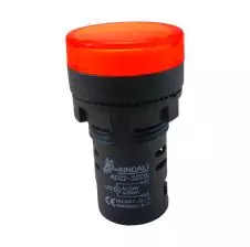 Piloto Led 16mm Rojo 220v Ad22-16ds(A)