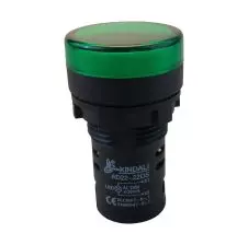 Piloto Led 22mm Verde 110v Ac/Dc Ad22-22ds(A)