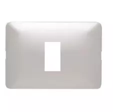 Placa 1 Puesto Gris Perla Matix Am503m1gp